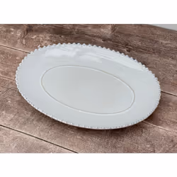 Assiette ovale Costa Nova Pearl