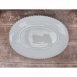 Assiette ovale Costa Nova Pearl