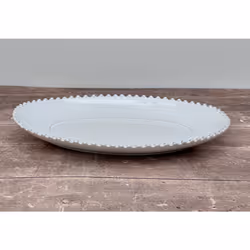 Assiette ovale Costa Nova Pearl