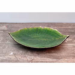 Assiette feuille d'hortensia Costa Nova Riviera (x6)
