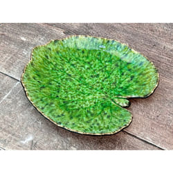 Assiette feuille d'alchémille Costa Nova Alchemille leaf (x6)