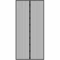 Moustiquaire - ECD Germany - A371 - 100 x 210 cm - Montage Adhésif - Rideau Magnétique