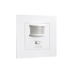 Fabrilamp - Mouvement infrarouge et capteur infrarouge move vi white portée 9m 160º ip20 8,2x8,2x5 cm coupure 7x7 cm durée et intensité réglables