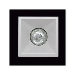 Fabrilamp - Spot encastré oniro white square encastré gu10 ampoule et douille non incluses.
