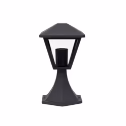 Applique Dornela de couleur gris foncé, en métal avec un IP 44. Ce luminaire fait partie d'une très large famille composée de ...