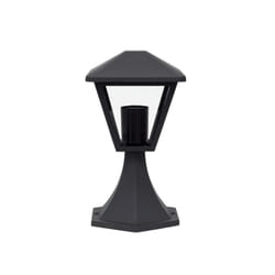 Fabrilamp - Petite applique Dornela of 1 lumière en gris Ip44