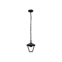 Lampe suspendue modèle Dornela de une lumière Finition grise Ip44 - Fabrilamp