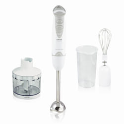 Haeger HB-400.012A blender Mélangeur par immersion 400 W Gris, Blanc