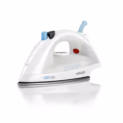 Haeger Ocean Burst 2000, Fer à repasser à sec ou à vapeur, Semelle en acier inoxydable, 2,2 m, 50 g/min, Blanc, 25 g/min
