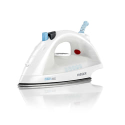 Haeger Ocean Burst 2000 Fer à repasser à sec ou à vapeur Semelle en acier inoxydable 2000 W Blanc