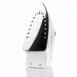 Haeger Ocean Burst 2000 Fer à repasser à sec ou à vapeur Semelle en acier inoxydable 2000 W Blanc