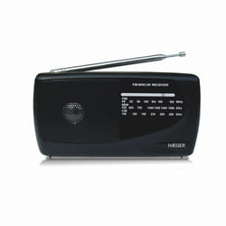 Haeger PR-TRI.002A Radio portable Noir