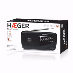 Haeger PR-TRI.002A Radio portable Noir - Vue supplémentaire 2