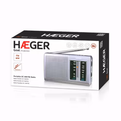 Haeger PR-BIB.001A Radio portable Numérique Argent - Vue supplémentaire 4