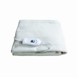 Haeger UB-070.001A couverture et coussin chauffant Couverture chauffante 60 W Blanc Polyester