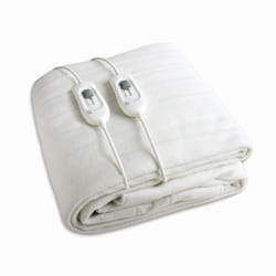 Haeger UB-140.002A couverture et coussin chauffant Couverture chauffante 60 W Blanc Polyester