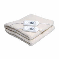Haeger UB-140.004A couverture et coussin chauffant Couverture chauffante 60 W Blanc Polyester