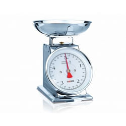 Haeger Grandmother Acier inoxydable Comptoir Carré Balances de cuisine mécaniques