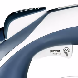 Haeger Ultra Steam 2800 Fer à repasser à sec ou à vapeur Semelle en céramique 2800 W Bleu, Blanc
