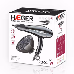 Haeger HD-200.012A sèche-cheveux 2000 W Noir - Vue supplémentaire 4