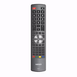 Haeger UR-005.001A, TV, Appuyez sur les boutons, Noir, Gris, Acier