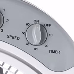 Haeger FF-012.004A ventilateur Blanc