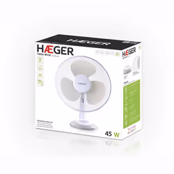 Haeger FA-016.007A ventilateur Blanc