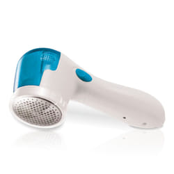 Haeger LR-REC.002A rasoir de tissu Bleu, Blanc Acier inoxydable
