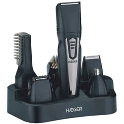 Haeger Trimmer 5 in 1 Noir, Argent