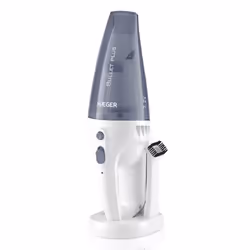Haeger PV-45G.004A, Sec&amp;humide, Filtrage, 75 dB, 40 W, Sans sac, Gris, Blanc
