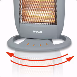 Haeger Halo 1200 Plus Intérieure Gris 1200W