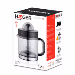 Haeger CJ-040.004A Centrifugeuse 40 W Noir