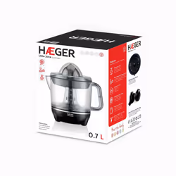 Haeger CJ-025.006A Centrifugeuse 25 W Noir