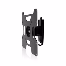 Haeger WB-T37.021A, 43,2 cm (17"), 94 cm (37"), 75 x 75 mm, 200 x 200 mm, -15 - 15°, Noir