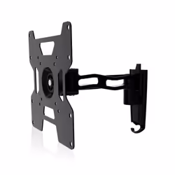 Haeger WB-T37.015A, 43,2 cm (17"), 94 cm (37"), 75 x 75 mm, 200 x 200 mm, -15 - 15°, Noir