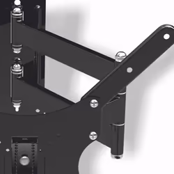 Haeger WB-T50.017A support pour téléviseur 50" Noir