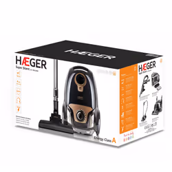 Haeger VC-75B.039A Aspirateur 4 L Aspirateur réservoir cylindrique Sec 750 W Sac à poussière - Vue supplémentaire 4