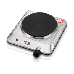 Haeger HP-01S.014A plaque Acier inoxydable Comptoir Plaque scellée 1 zone(s)