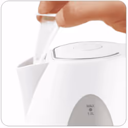 Haeger EK-15W.026A bouilloire 1,5 L 2200 W Blanc