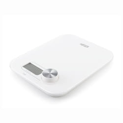 Haeger KS-DIG.008A escabeaux de cuisine Blanc Carré Balance de ménage électronique