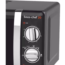Haeger MW-70B.007A micro-onde Comptoir Micro-onde simple 20 L 700 W Noir