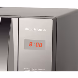 Haeger MW-80B.008A micro-onde Comptoir Micro-onde simple 26 L 1280 W Argent