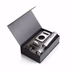 Haeger WO-0SC.006A tire-bouchon Tire-bouchon électrique Noir, Argent, Transparent