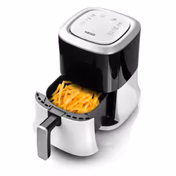 Haeger AF-D22.001A friteuse Unique 2,2 L 1000 W Friteuse d’air chaud Blanc