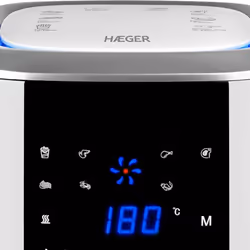 Haeger AF-D22.001A Friteuse à air chaud 2,2L 1000W Blanc - Vue supplémentaire 5