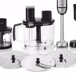 Haeger Extreme Chopper Mixeur de cuisine 1000 W Noir, Acier inoxydable - Vue supplémentaire 5