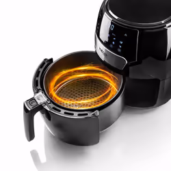 Haeger AF-D37.003A friteuse Unique 4,2 L 1500 W Friteuse d’air chaud Noir