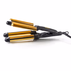 Haeger HR-45B.002A, Fer à friser, À chaleur, Boutons, 100 °C, 220 °C, Noir, Or