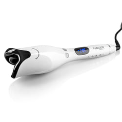 Haeger HR-45W.003A brosse soufflante et fer à lisser Fer à friser automatique À chaleur Noir, Blanc
