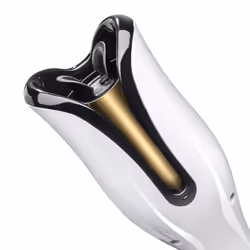 Haeger HR-45W.003A brosse soufflante et fer à lisser Fer à friser automatique À chaleur Noir, Blanc
